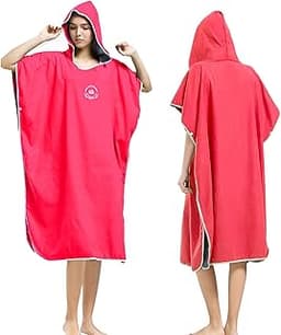 Hiturbo Poncho de serviette en microfibre