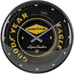 Horloge rétro Goodyear Wheel