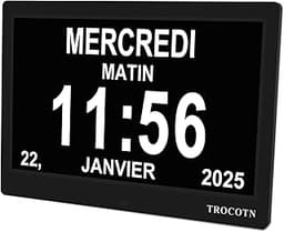 Horloge numérique 10" TROCOTN