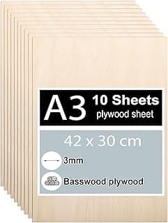 10 planches contreplaqué 3 mm