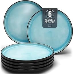 Assiettes en grès Ibiza