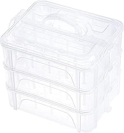 Boîte transparente 60 bobines New brothread