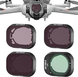 REYGEAK Lot de 4 filtres ND CPL pour DJI Mini 4 Pro