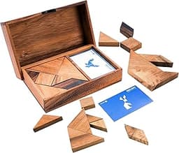 Double Tangram en bois Engelhart