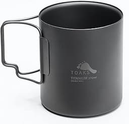 TOAKS Tasse à double paroi en titane 370 ml