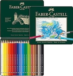 Faber-Castell 117524 Crayons aquarellables Albrecht Dürer – Set de 24
