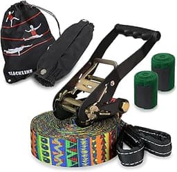 ALPIDEX Slackline Set 15 m