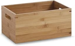Zeller Present 13340 Caisse de Rangement en Bambou Taille S