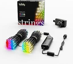 Twinkly Strings 250 LED RGB+Blanc, Guirlande Lumineuse