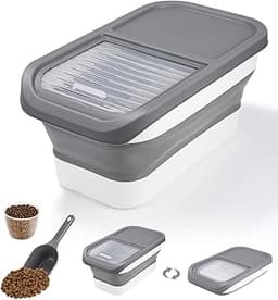 Zawaer Conteneur Croquette Nourriture pour Chien Chat