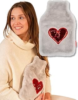 Bouillotte cœur pixel