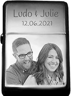 Briquet tempête gravé