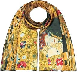 Foulard soie Klimt : Le baiser