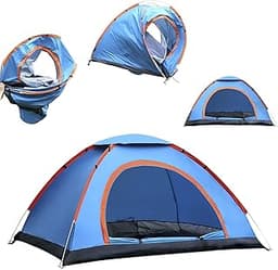 Tente de Camping 2 Personnes, Tente Pop Up Ultra Légère Facile à Installer