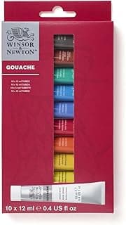 Winsor & Newton Gouache Set Initiation 10 Tubes de 12ml