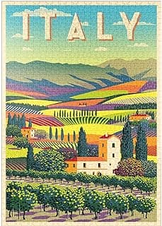 MyPuzzle Paysage Rural Romantique, Italie