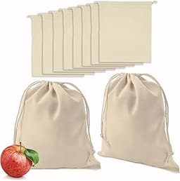 Sacs en tissu à cordon