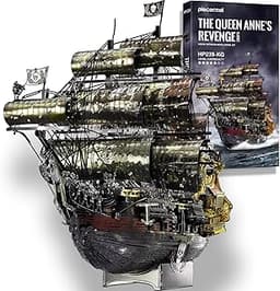 Piececool Queen Anne's Revenge – puzzle 3D métal