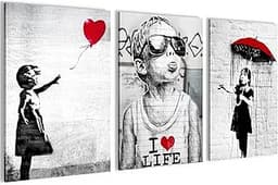Tableau Banksy monté – Novart