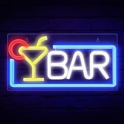 Enseigne néon LED BAR Focenat