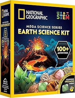National Geographic Kit Scientifique – Plus de 15 Activités Scientifiques STEM