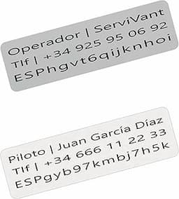 Plaque Acrylique Gravée Drone & Mortarboard